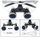 Lupa X1 con Lentes de 2.5x o 3.5x y Lámpara Frontal de 5 Watts