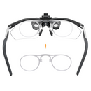 Lupa X2 con Lentes de 2,5x y 3,5x y Lámpara Frontal Recargable de 5 Vatios