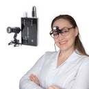Lámpara Frontal X1 con Soporte para Utilizar con Lupas y Gafas