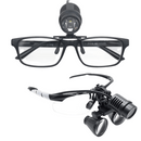 Lámpara Frontal F1 Ultraligero para Lupas y Gafas con 50.000 Lúmenes