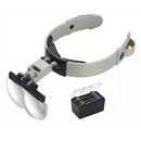 Lupa de Cabeza XT PRO con 4 Lentes y Luz Complementaria LED