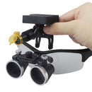 Lupa Dental con Lámpara X1 PRO con Lentes de 2,5x/3,5 sin Cable Recargable